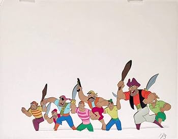 Amazon.co.jp: Disney ディズニー ピーターパン フック船長 セル画